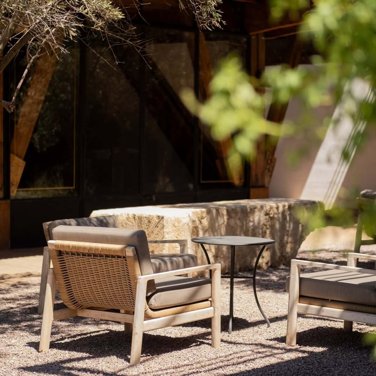 Espacio de Bruma Bakery en Valle de Guadalupe.