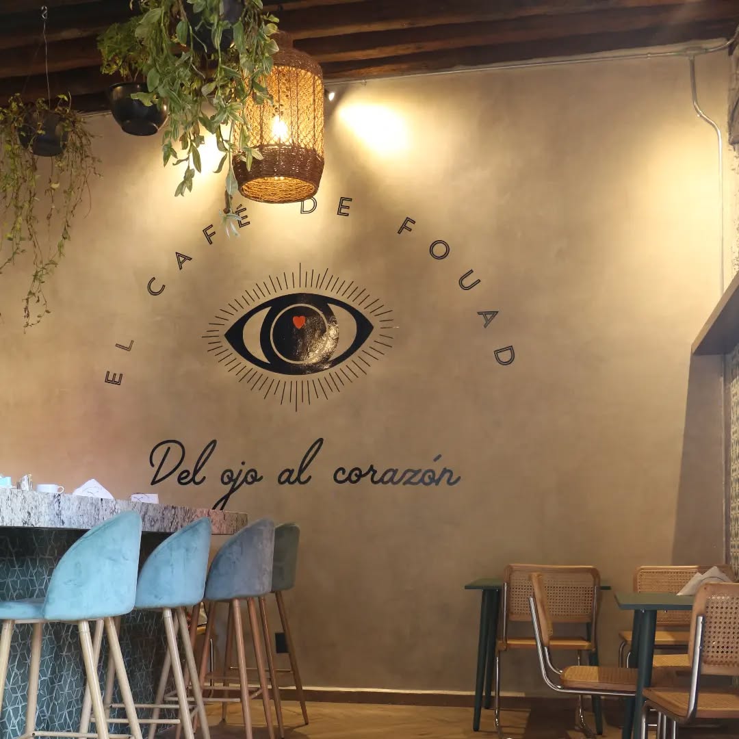 El Café de Fouad es una cafetería libanesa ubicada en el centro de la CDMX 
