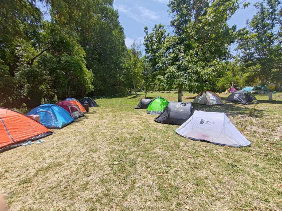Camping y hospedaje en el Campamento Tlao 