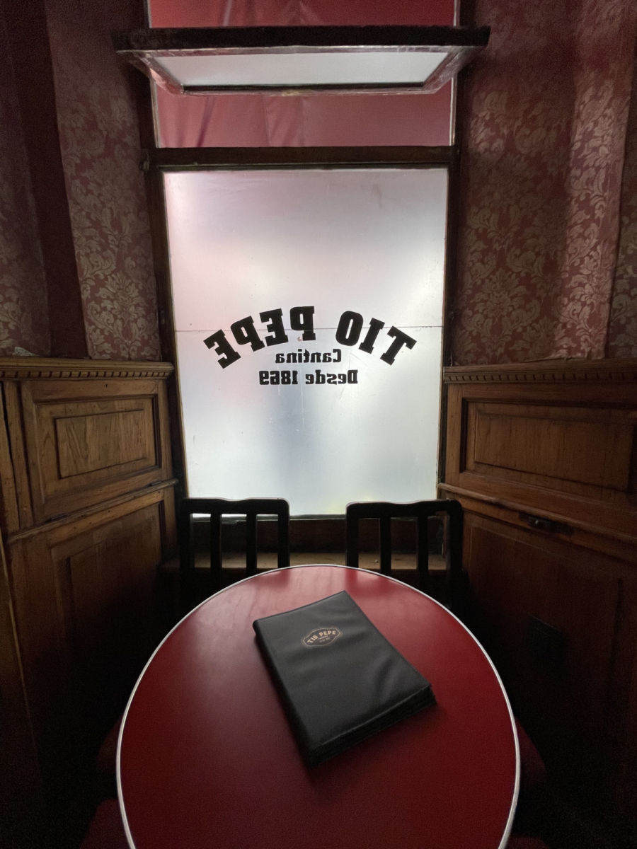 Cantina Tío Pepe, abierta desde 1869