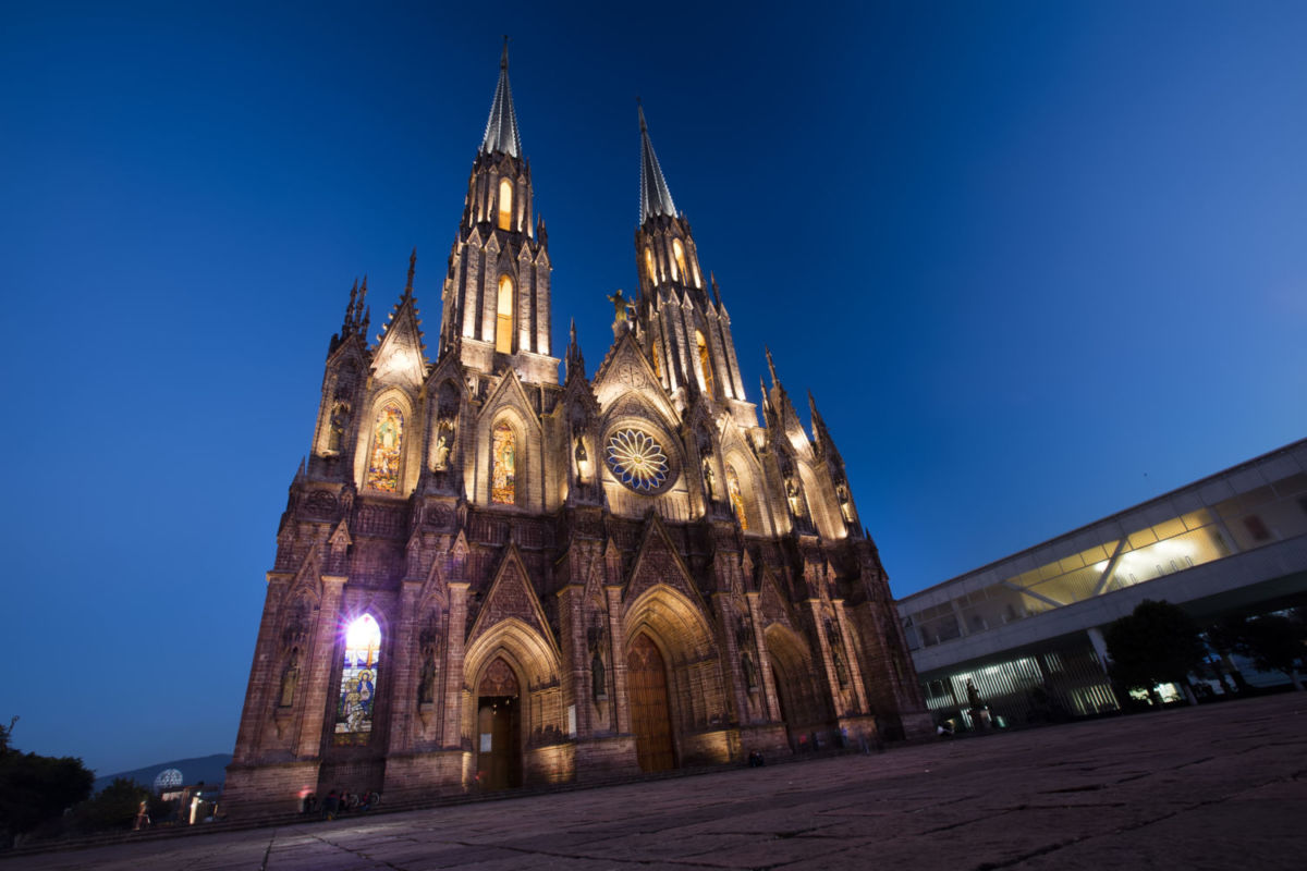 La construcción del Santuario Diocesano de Nuestra Señora de Guadalupe inició en 1898