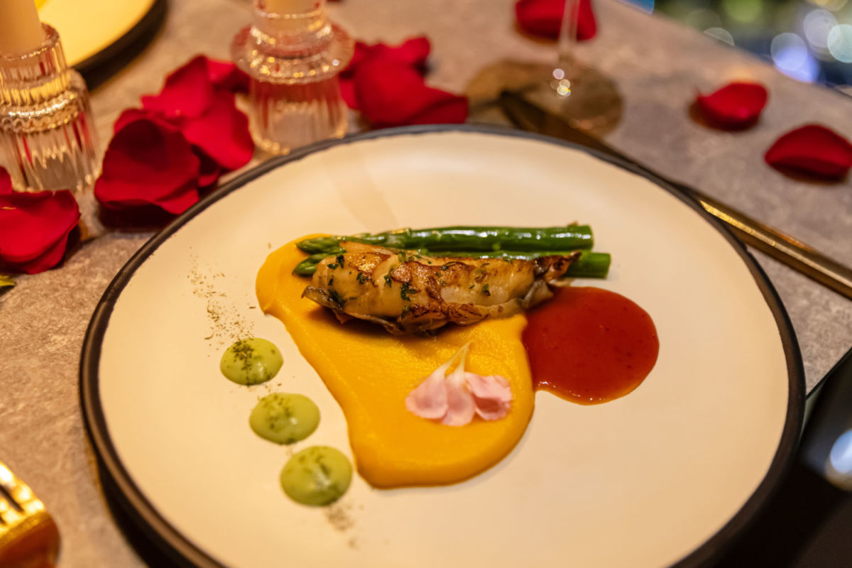 Cena romántica en terraza de la CDMX 