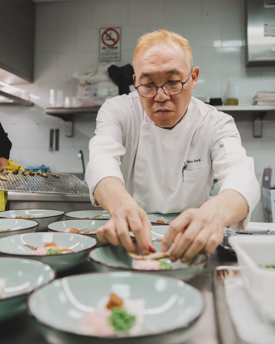 Chef Yasuo Asai, a cargo de la experiencia 'Alta Cocina Ghibli'
