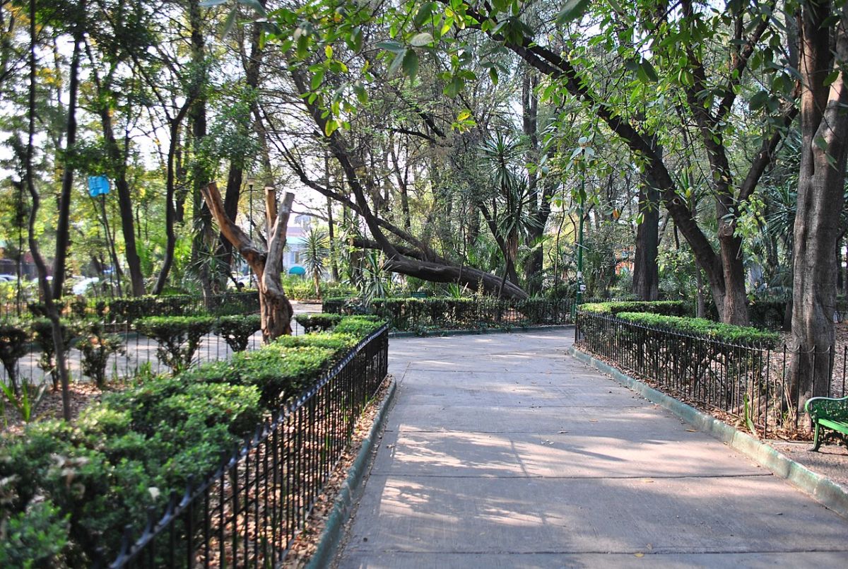 Parque Revolución en la Col. Nueva Santa María