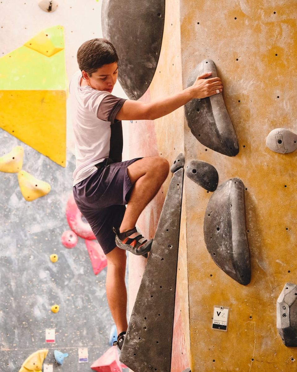 Rock Solid es un lugar donde puedes tomar cursos de escalada 