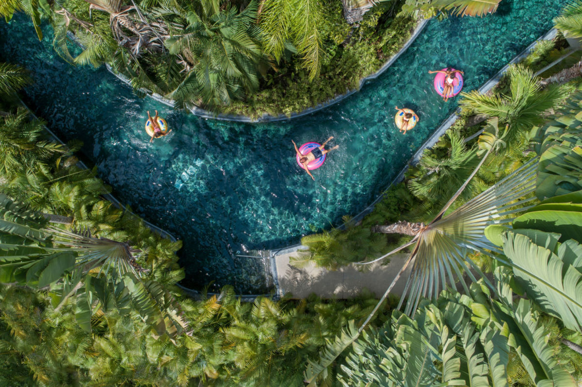 Lazy River es una atracción en Four Seasons Punta Mita