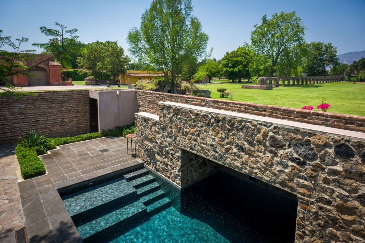 Jardines y fuentes de la Hacienda del Carmen