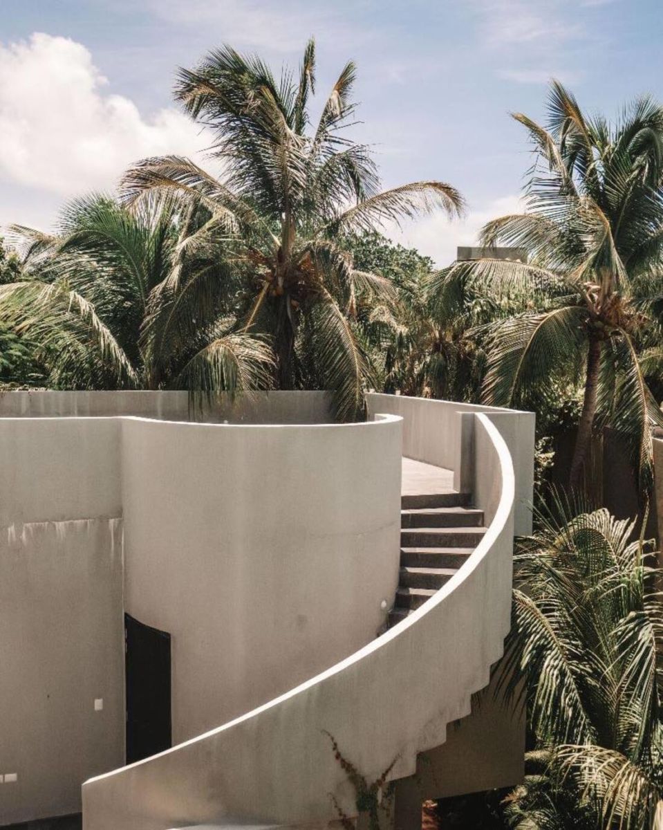 Diseño moderno en Casa Malca, Tulum. 