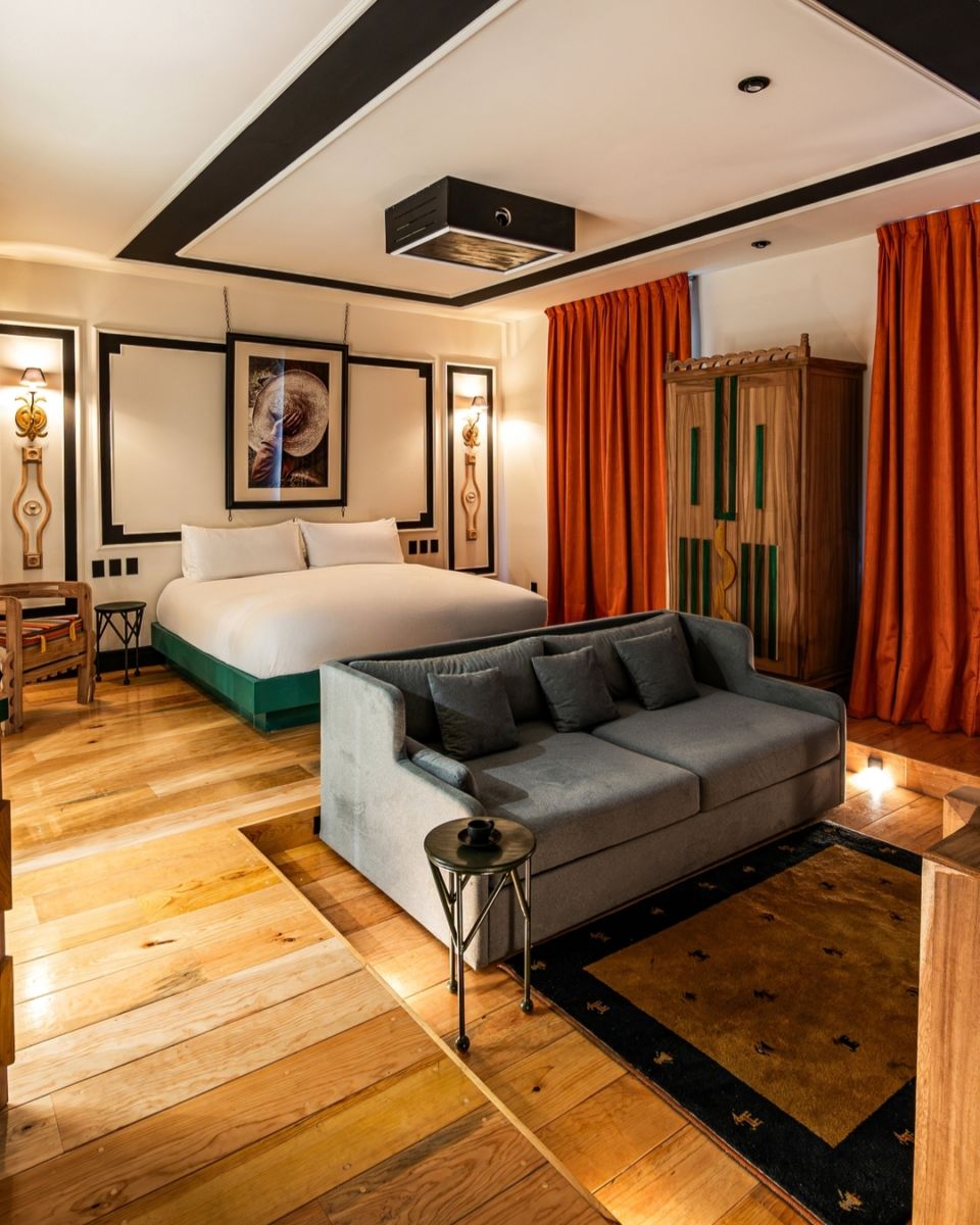 Habitaciones del Hotel de lujo La Valiese