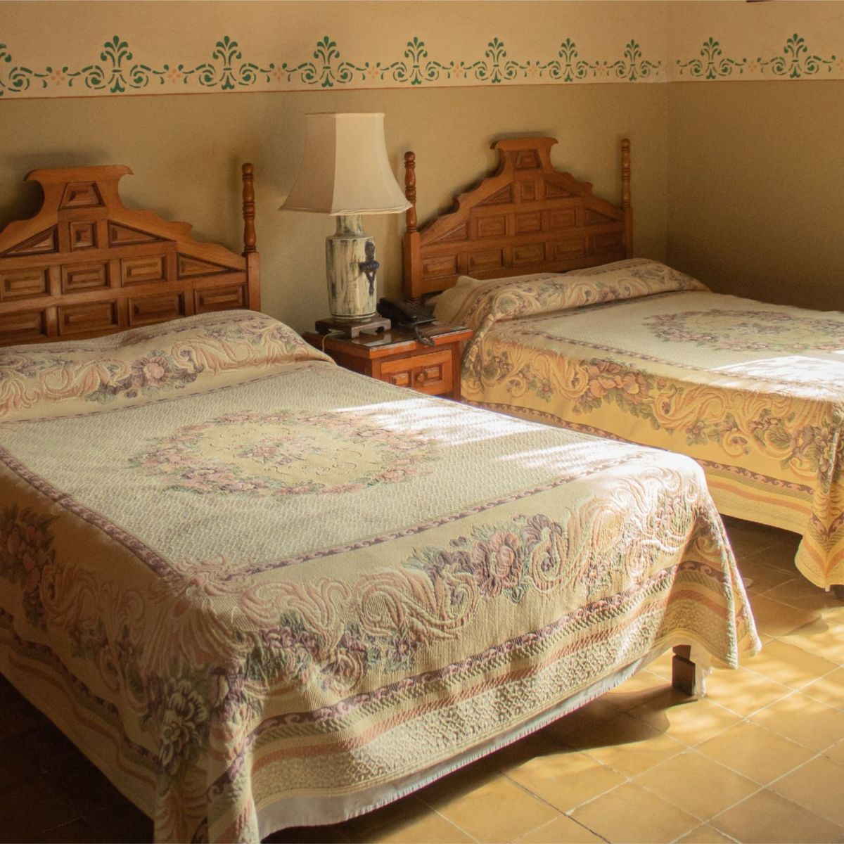 Habitaciones decoradas con muebles antiguos