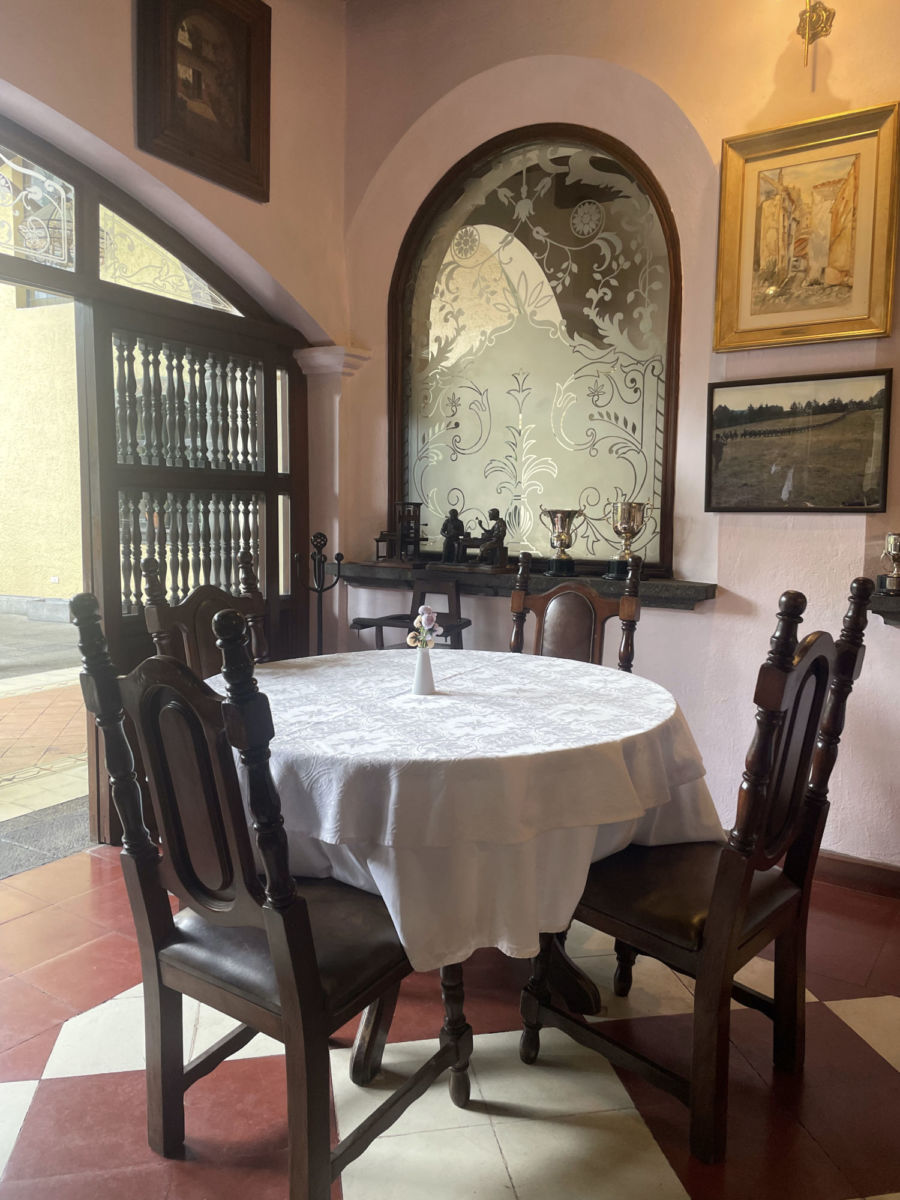 Restaurante María Enriqueta Camarillo y Roa del Hotel Posada Coatepec