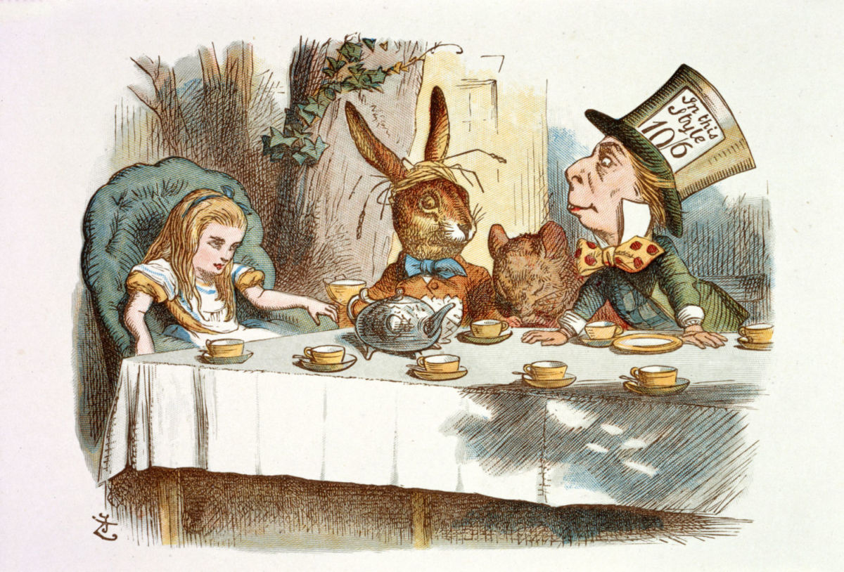 Ilustraciones originales de John Tenniel para Alicia en el País de las Maravillas
