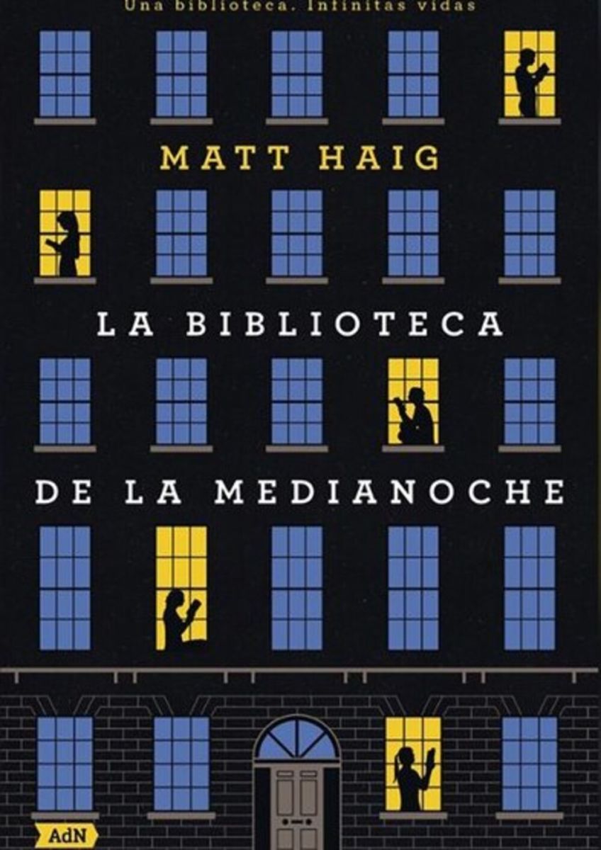 Libro 'La biblioteca de la media noche' por Matt Haig. 