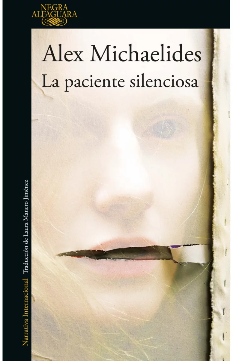 La paciente silenciosa,  libro escrito por Alex Michaelides. 