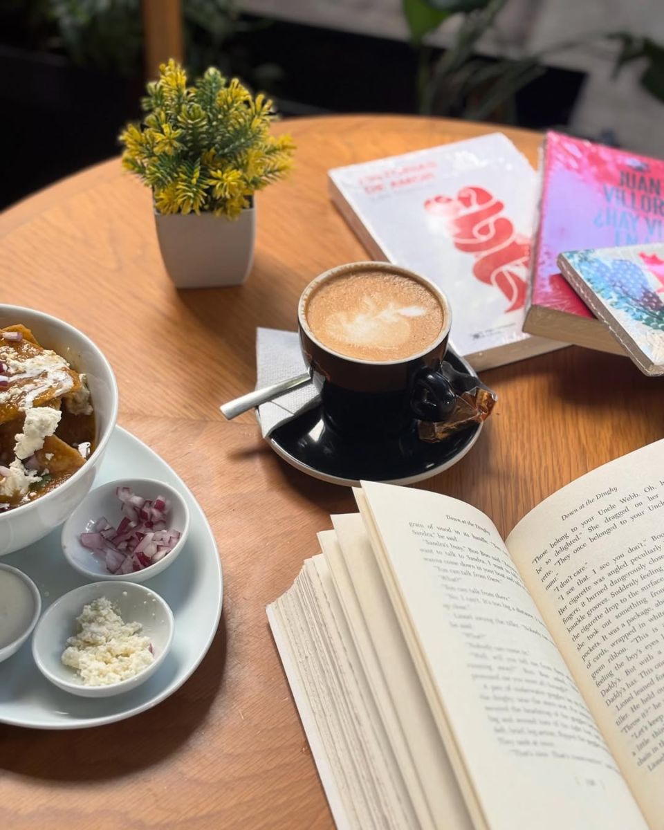 Cafetería y librería en la CDMX 