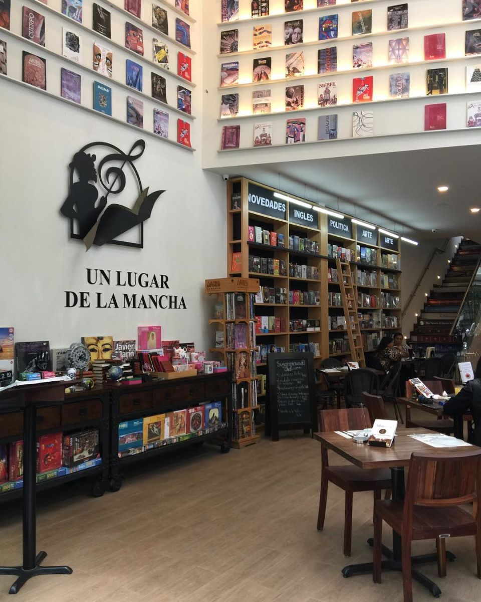 Restaurantes y librerías en la CDMX 