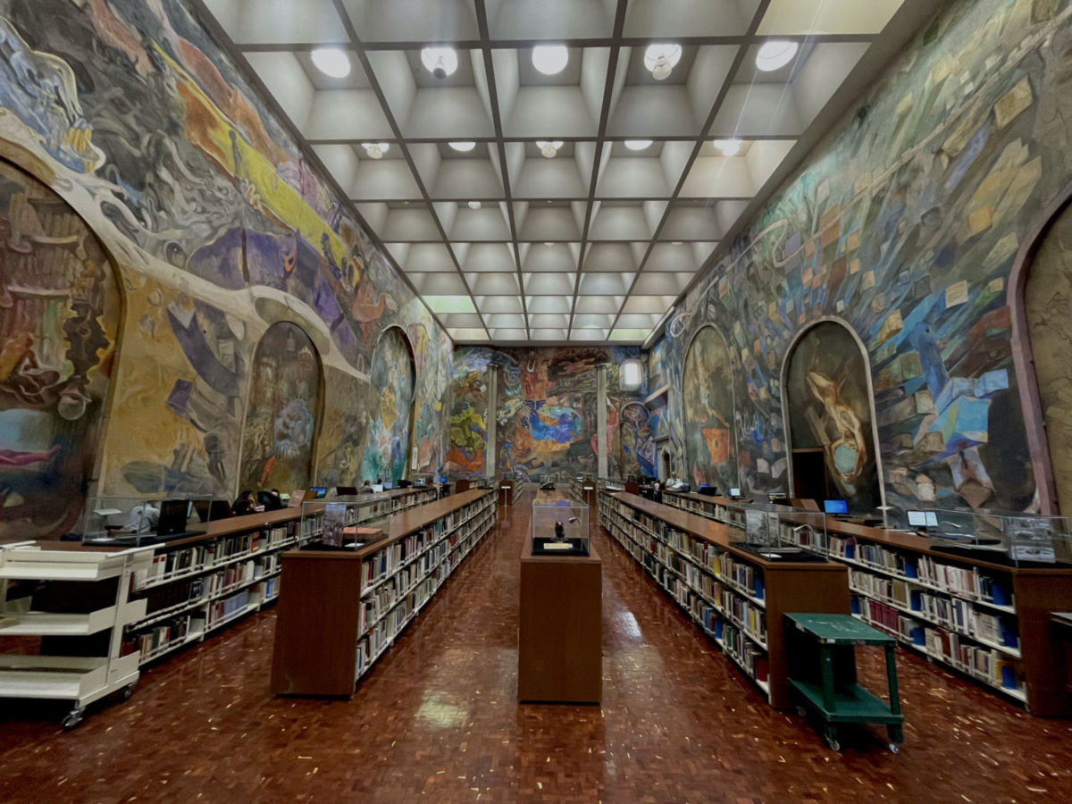 Biblioteca Miguel Lerdo de Tejada en el centro de la CDMX