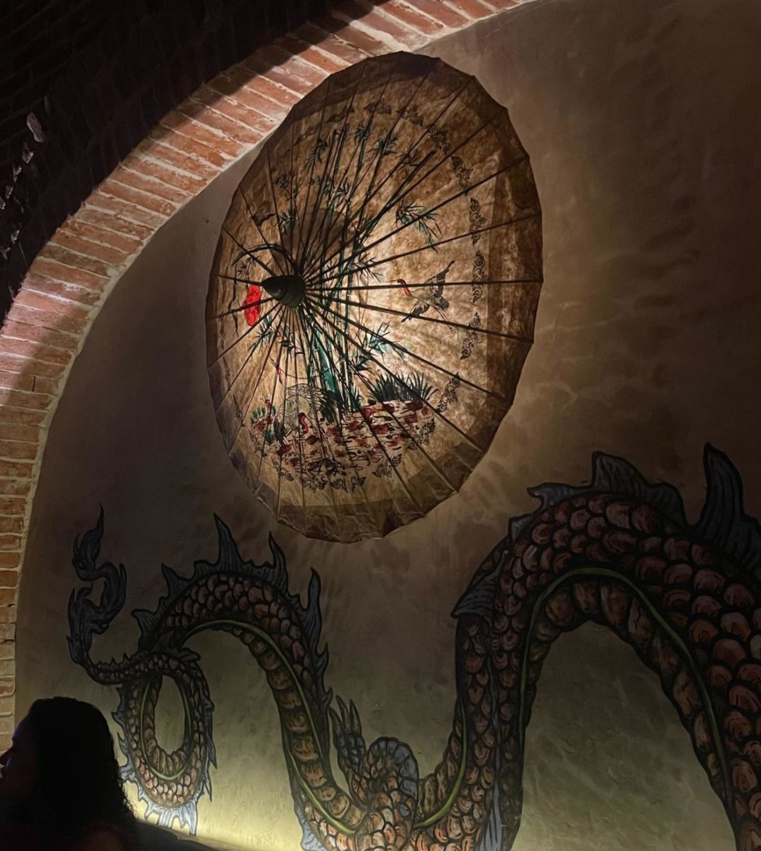 Mural de mestixa restaurante por Zaidorett. 