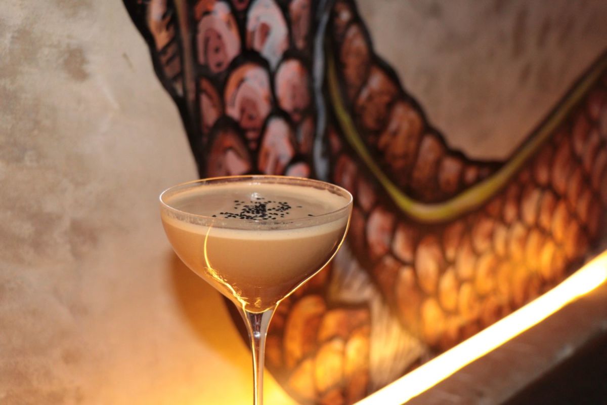 Sesame Carajillo en mestixa tulum. 
