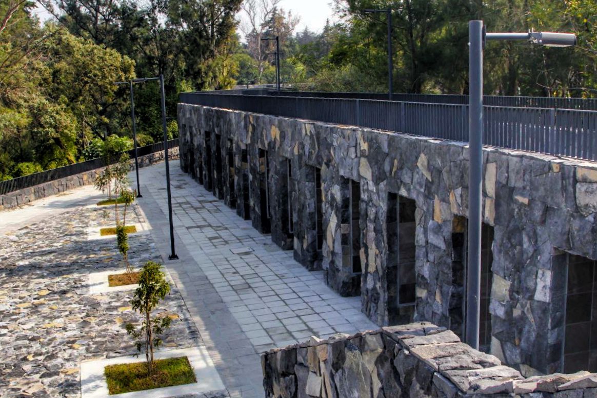 Capillas para urnas en el Mirador de Dolores