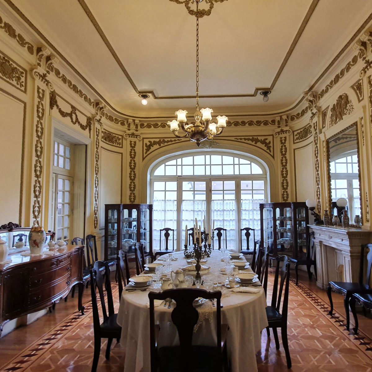 Comedor de la casa donde vivió Venustiano Carranza 