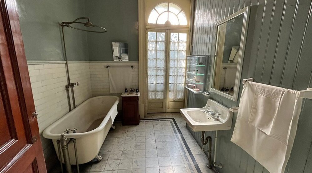 Baño de la Casa de Carranza en CDMX