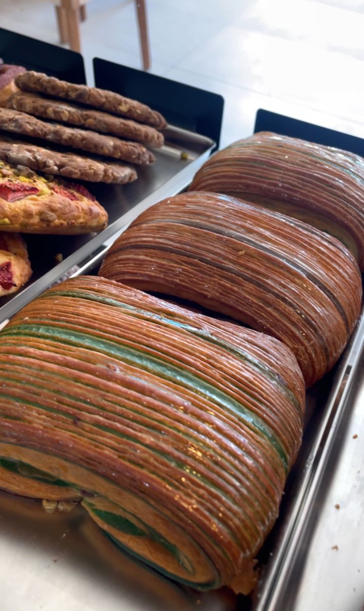 Croissant Suizo de chocolate con naranja