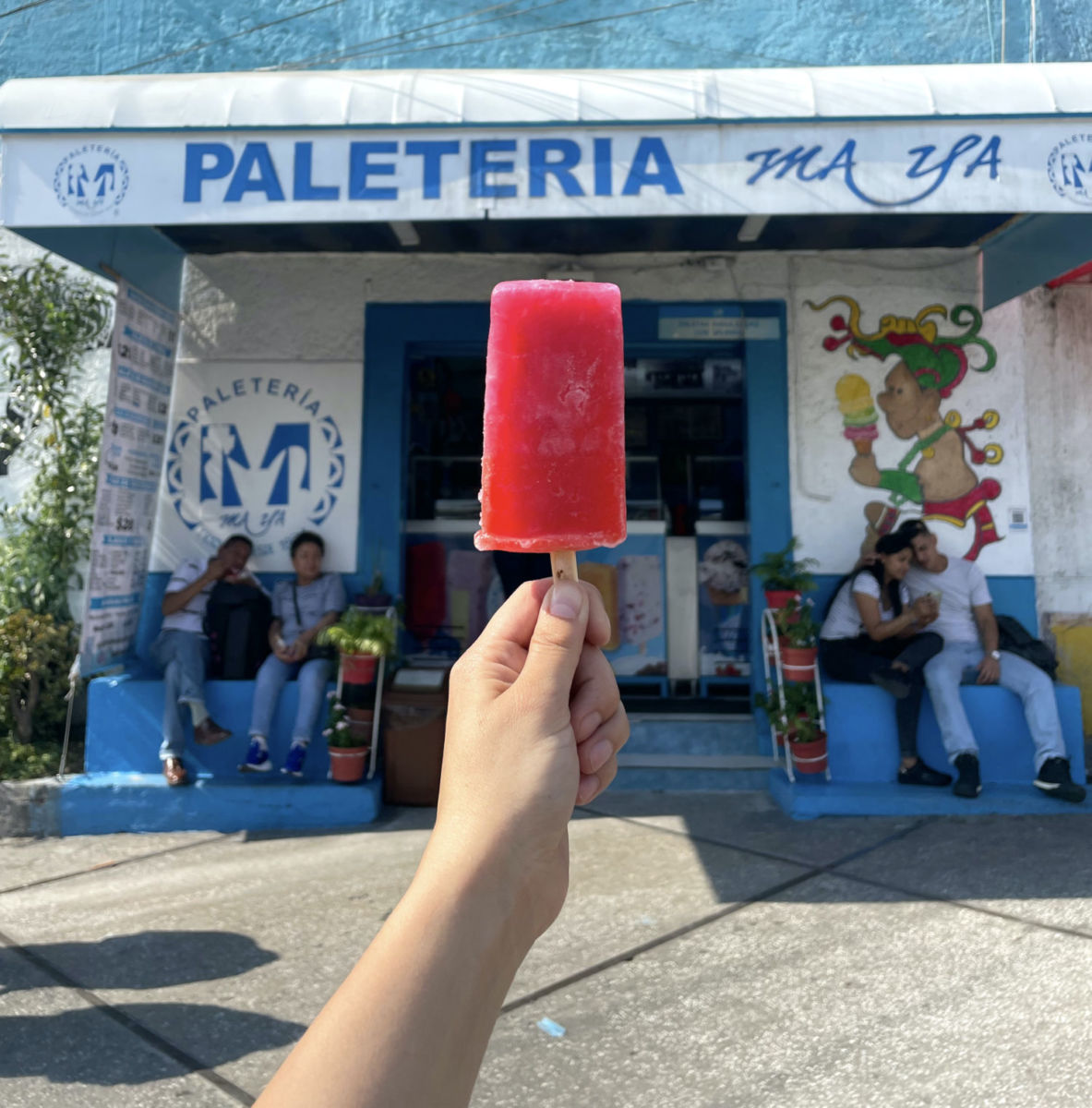 Paletería Maya en la Col. Doctores