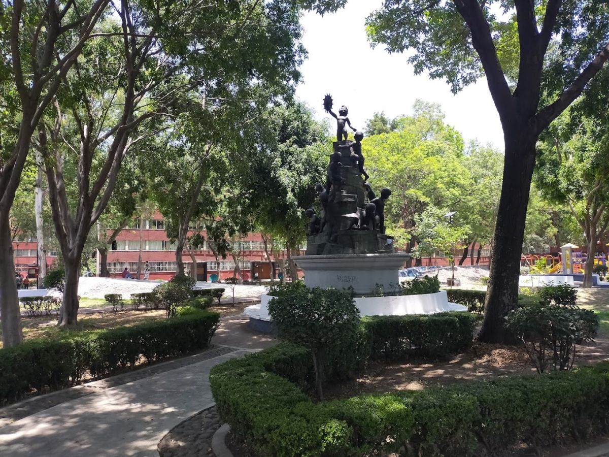 Jardín de la Paz en Tlatelolco