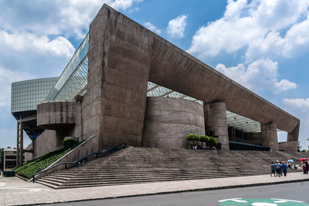 Auditorio Nacional, ejemplo de arquitectura brutalista