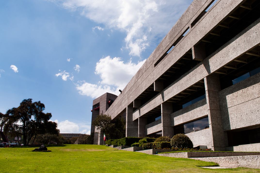 Colegio de México, ejemplo de arquitectura brutalista 