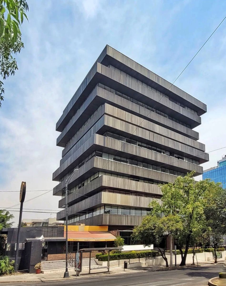 Edificio Palma 555, un ejemplo de arquitectura brutalista en la CDMX
