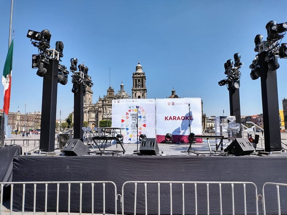 Karaokes gratuitos organizados por el Gobierno de la CDMX