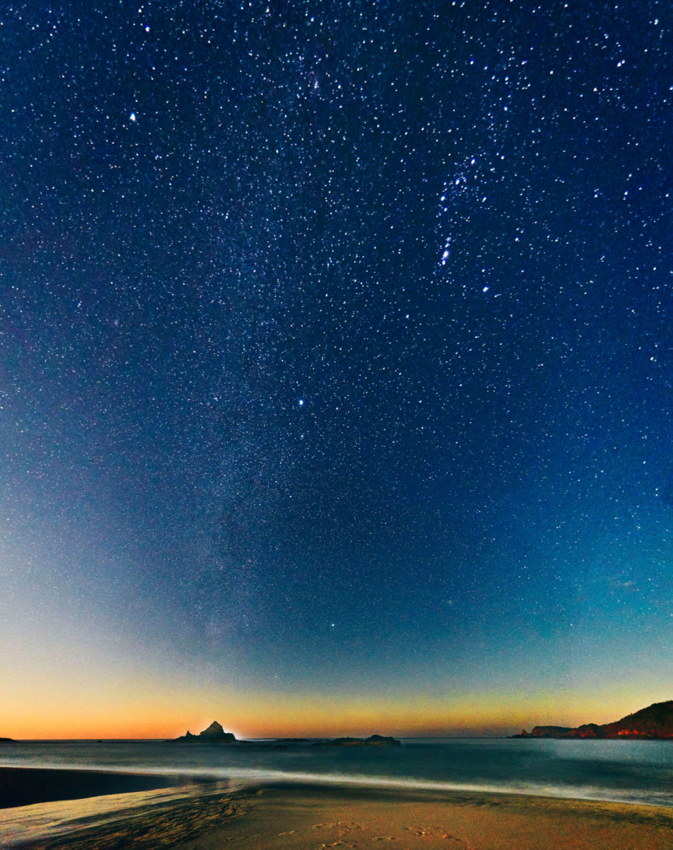 Playas para ver estrellas en México