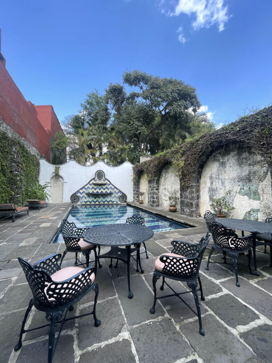 Piscina del Hotel Posada Coatepec 