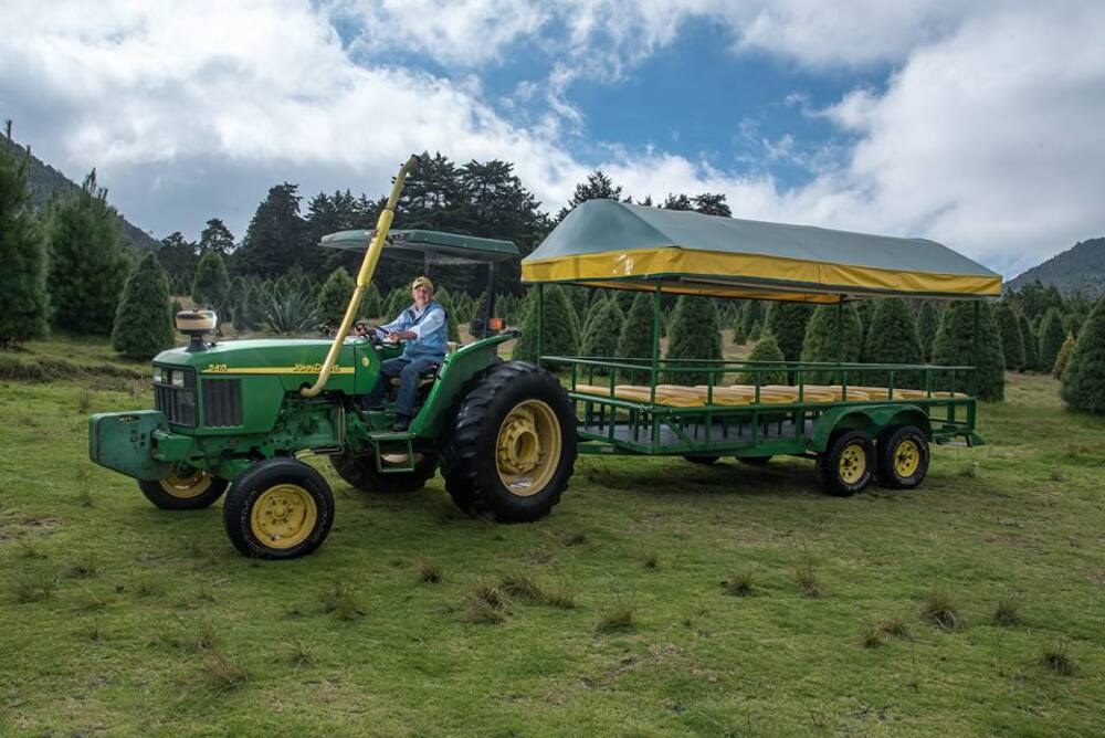 Disfruta de un paseo a tractor en el Rancho La Mesa