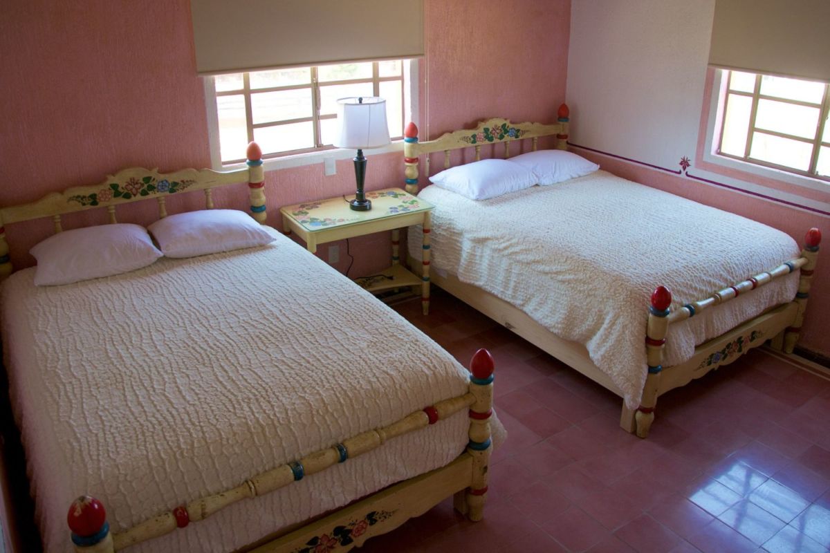 Bonitas habitaciones del Hotel Rancho La Mesa