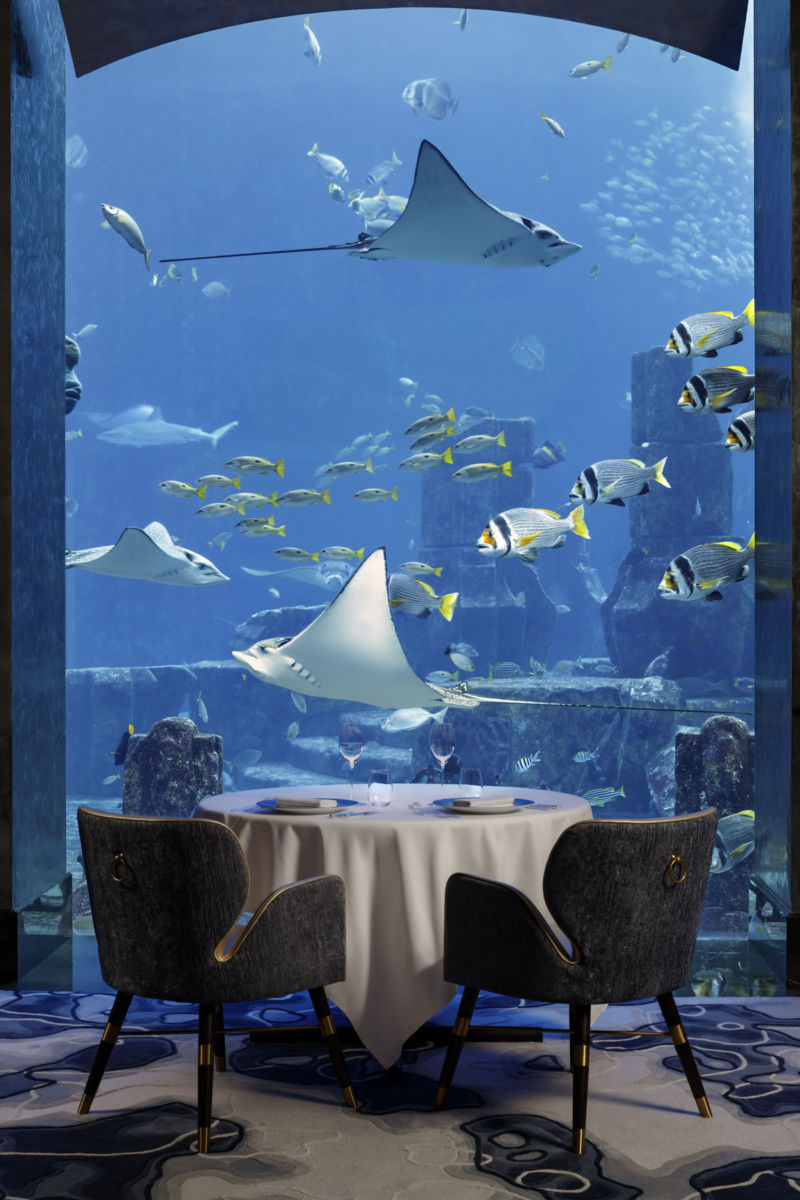 Restaurante Ossiano en Dubai