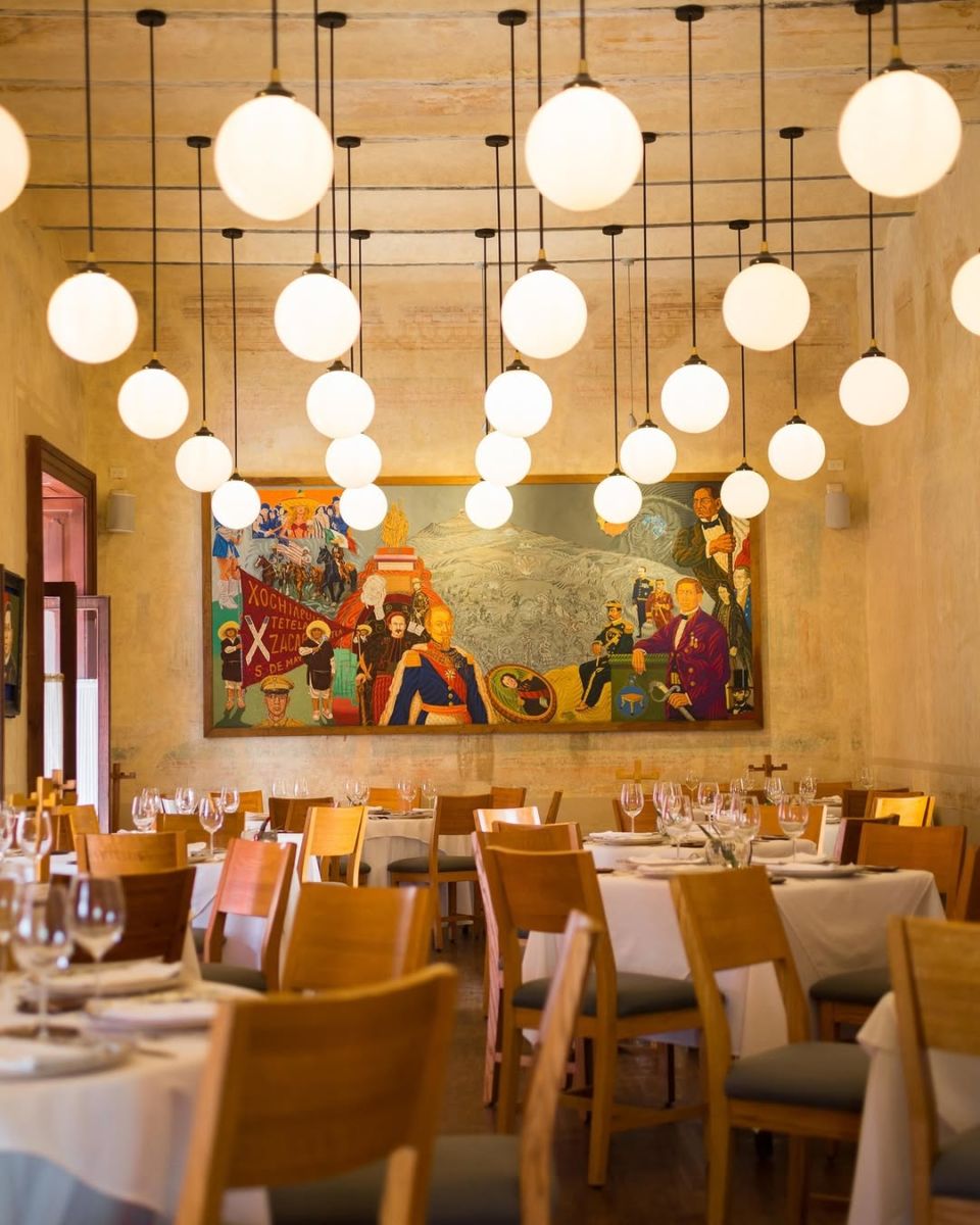 El Mural de los Poblanos es uno de los restaurantes más famosos de Puebla