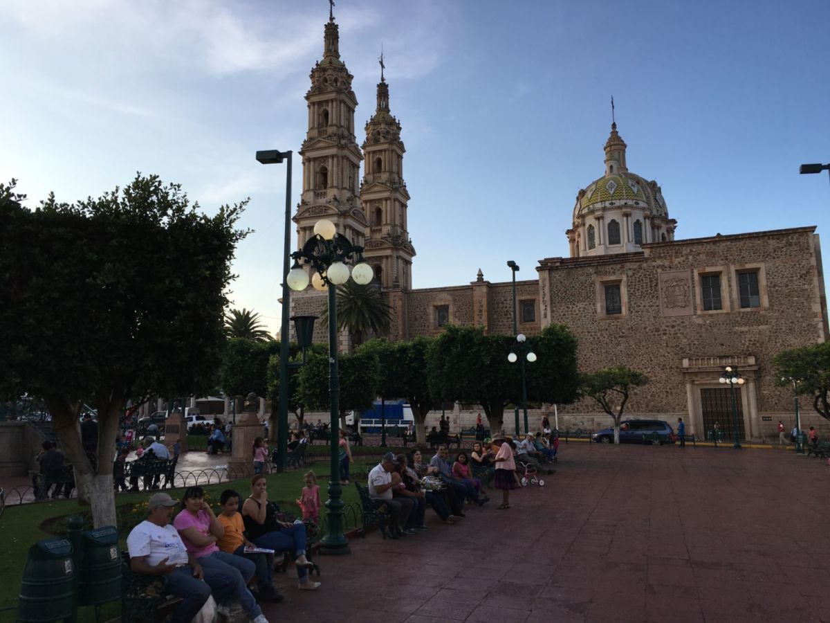 Plaza principal de Tepatitlán de Morelos
