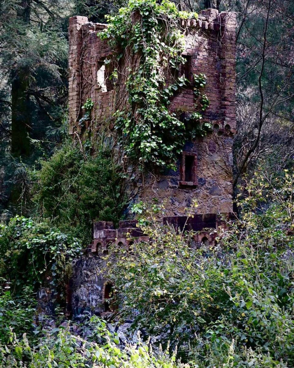 Este parque en la CDMX tiene un castillo abandonado y casi nadie lo conoce