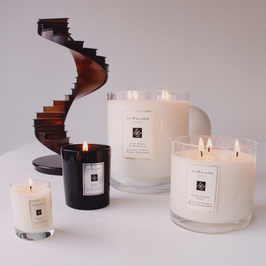 Jo Malone velas aromáticas para casa. 