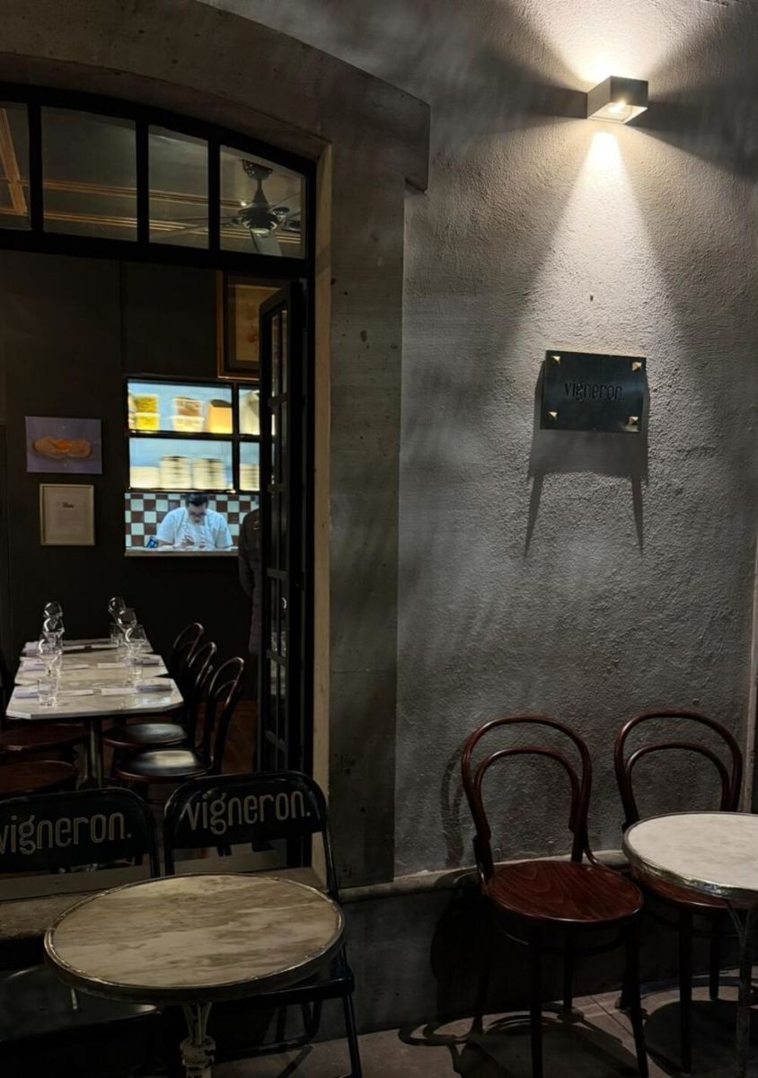 Vigneron wine bar en la colonia Roma, CDMX. 