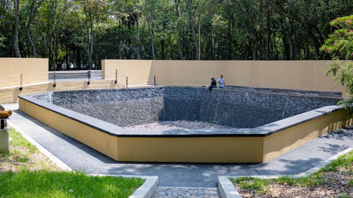 Baños de Moctezuma en Chapultepec