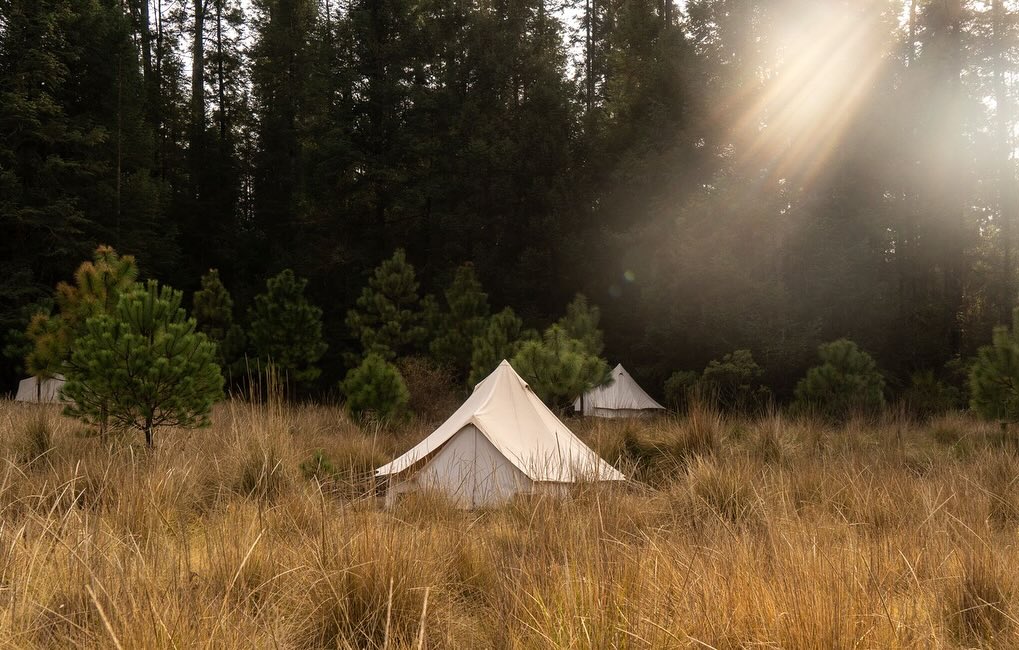 campamento a dos horas de la cdmx