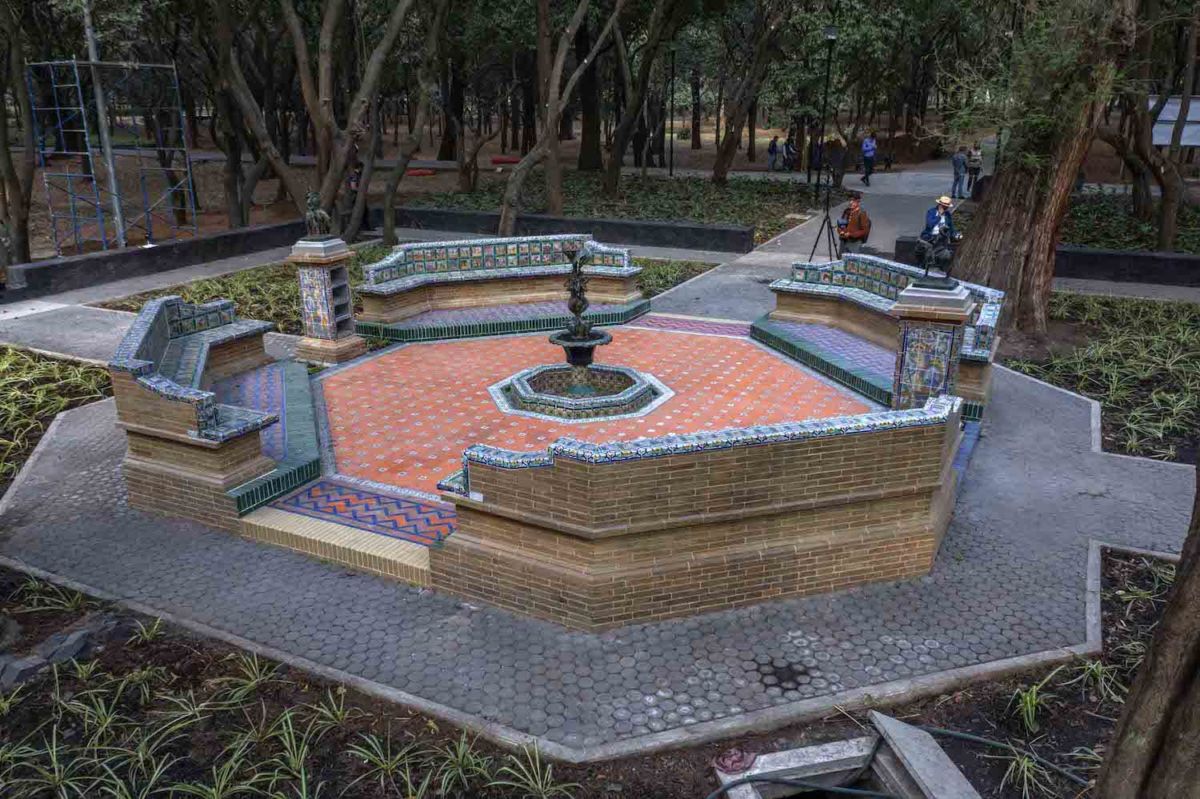 Fuente del Quijote chapultepec