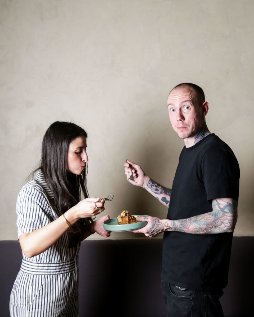 Maura y Alex Lawrence. 