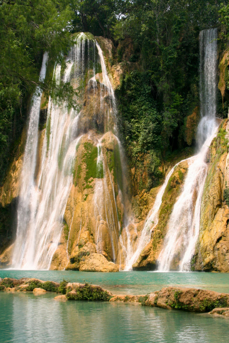La Cascada Minas Viejas tiene una caída de agua de 40 metros de altura