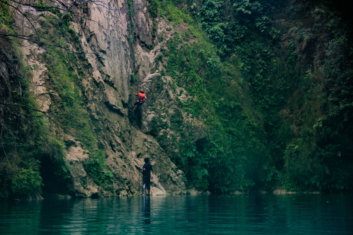 Cascada Minas Viejas es perfecta para nadar y hacer actividades al aire libre 