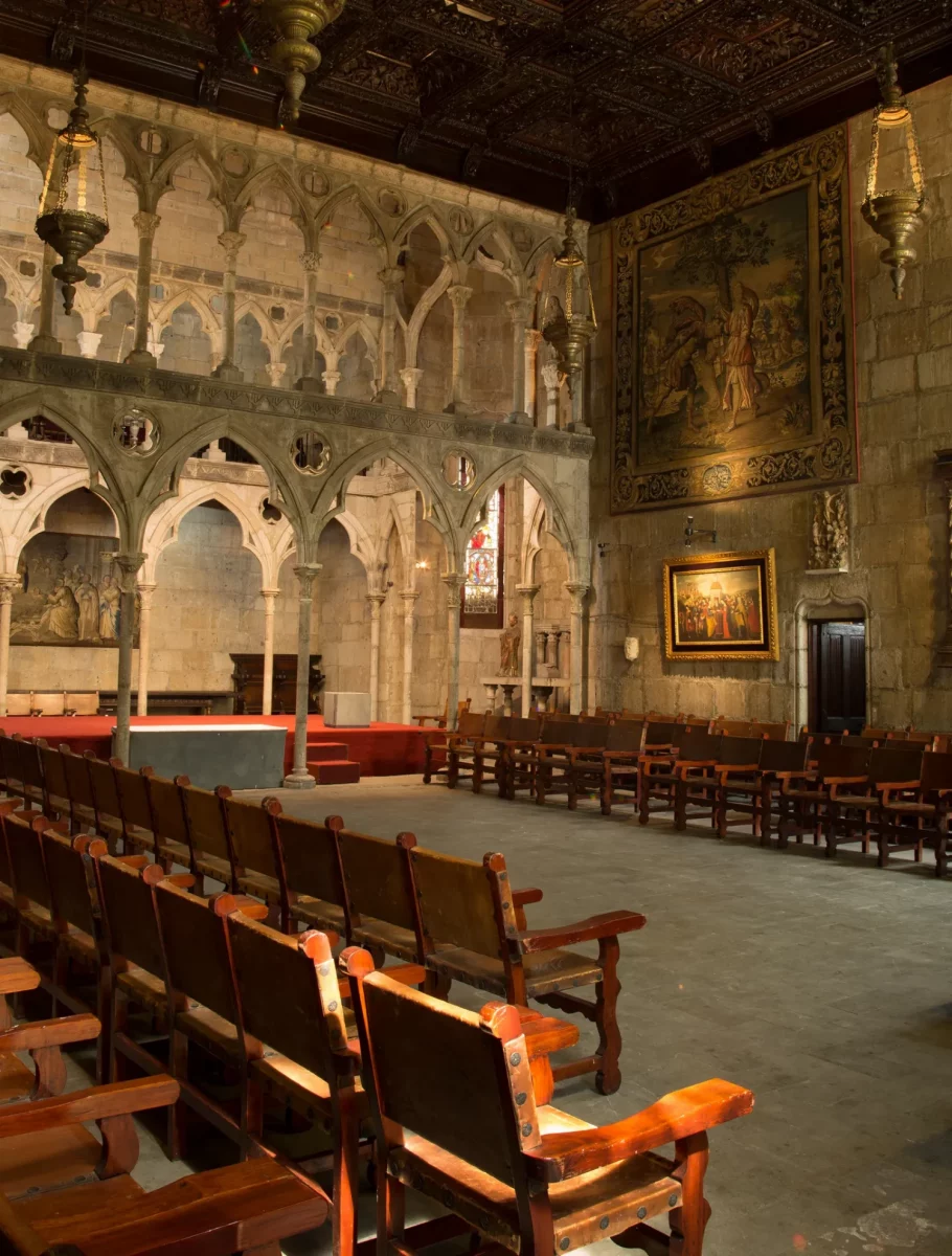 Capilla gótica en la CDMX